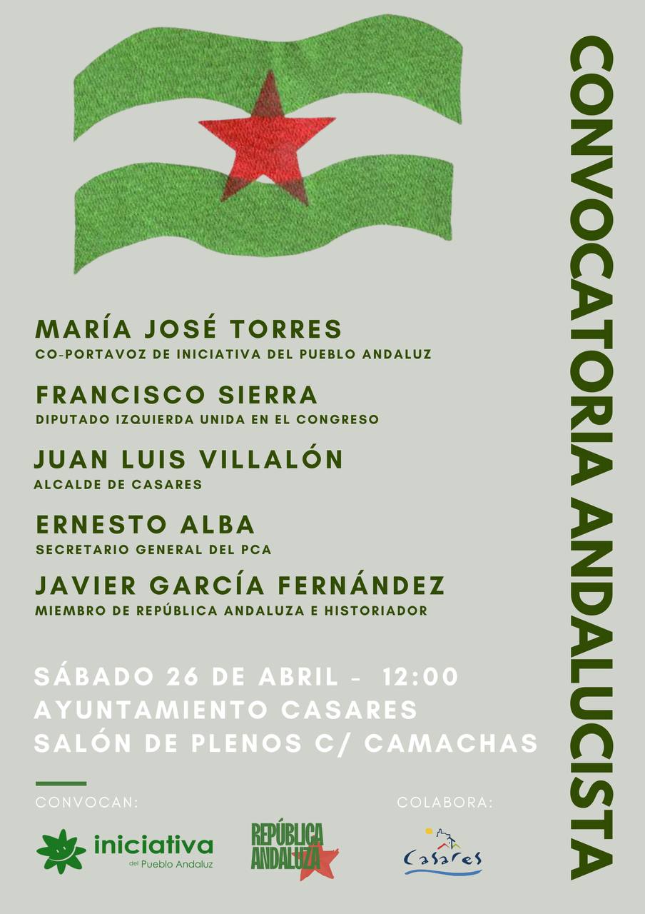 Por una marea blanca y verde: Por Andalucía, una confluencia andalucista y de izquierdas