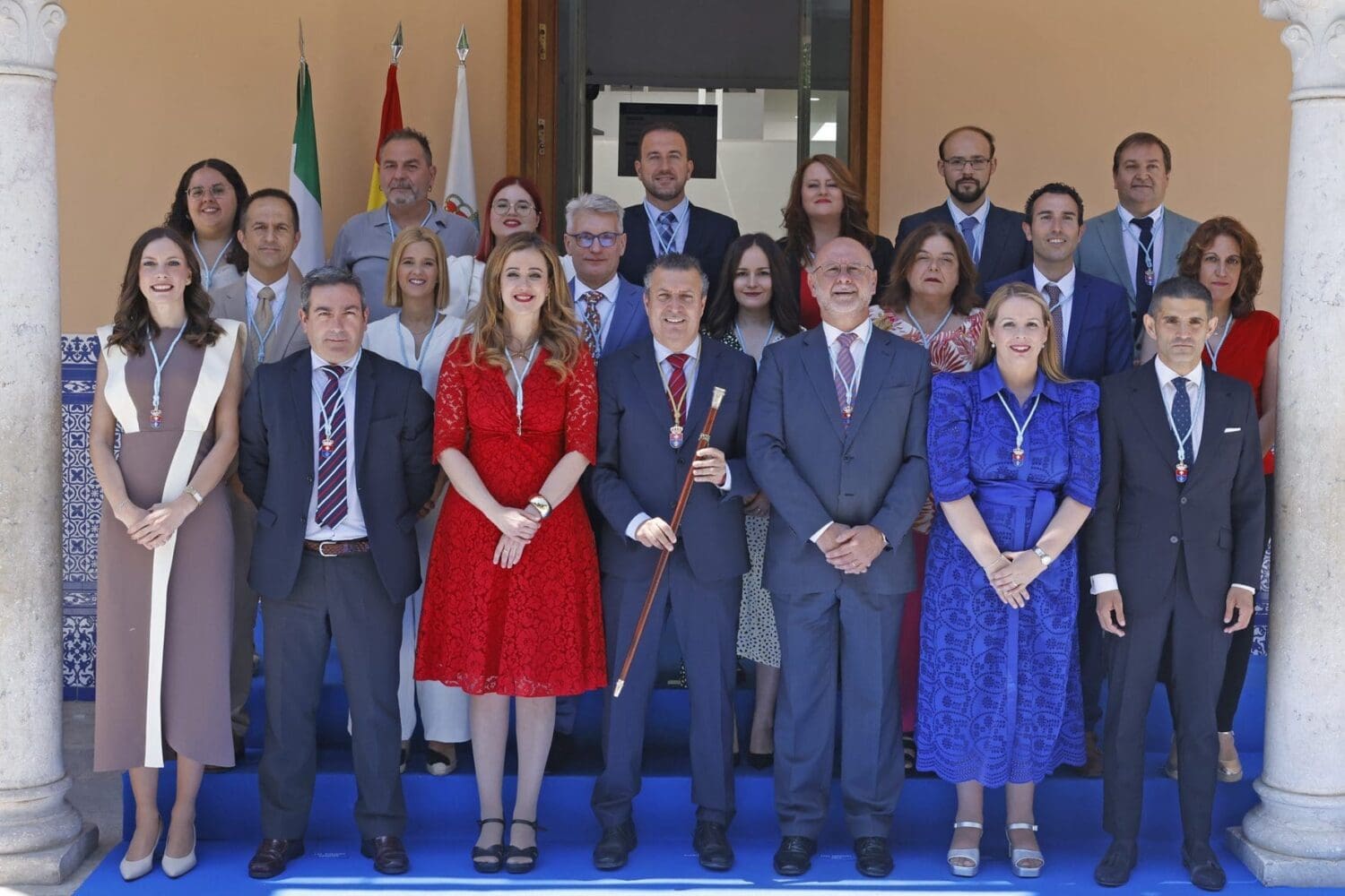 Constituido el ayuntamiento de La Rinconada con Javier Fernández como alcalde en su quinta legislatura