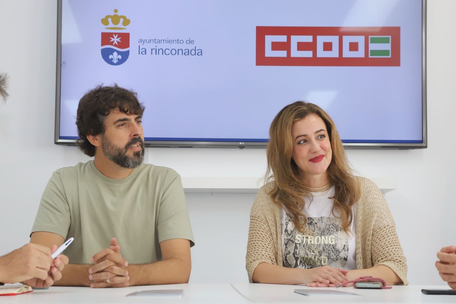 El Ayuntamiento de La Rinconada se reúne con CCOO para continuar profundizando en el Pacto por el Empleo