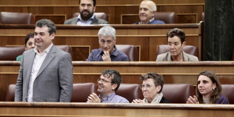 Ezequiel García en tomando posesión de su condición de diputado en las Cortes Generales