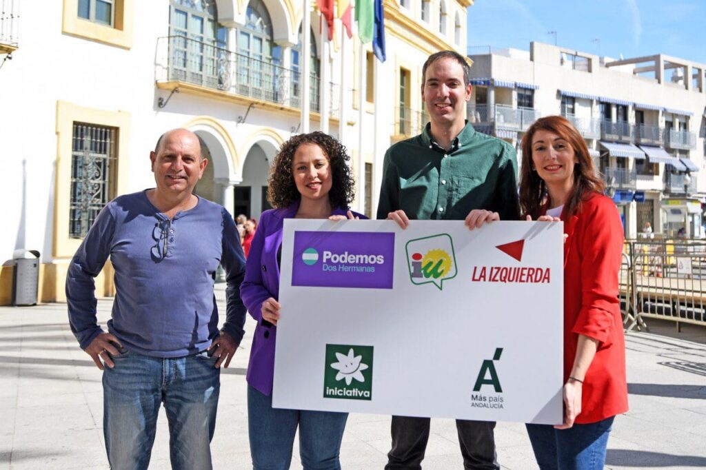 Candidatos de la coalición en Dos Hermanas