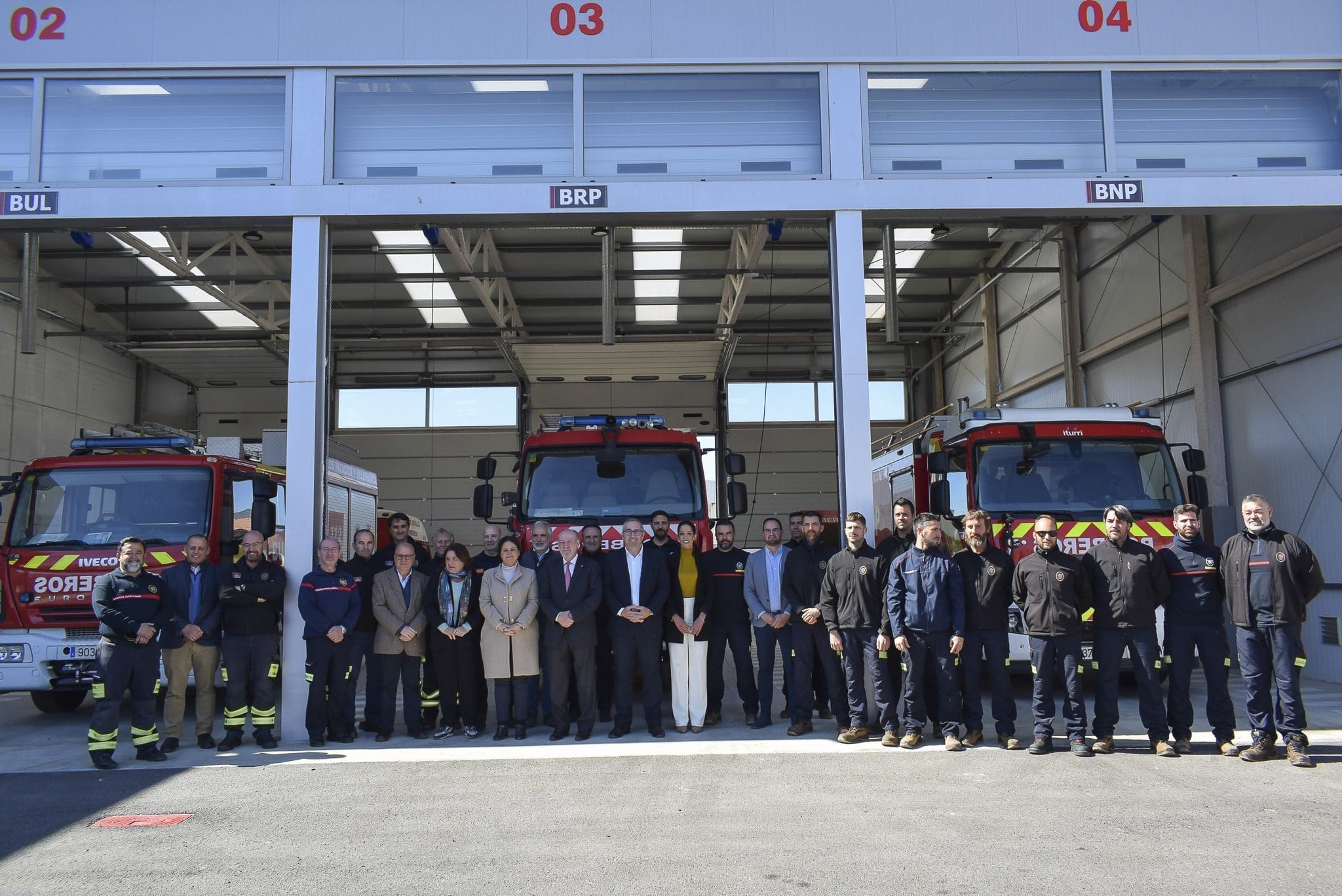 Nuevo parque de bomberos de Los Palacios