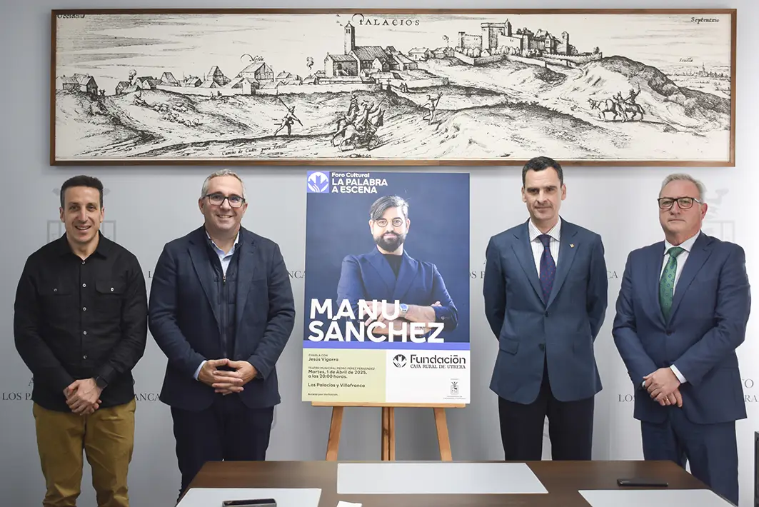 Manu Sánchez, en Los Palacios con «La Palabra a Escena»