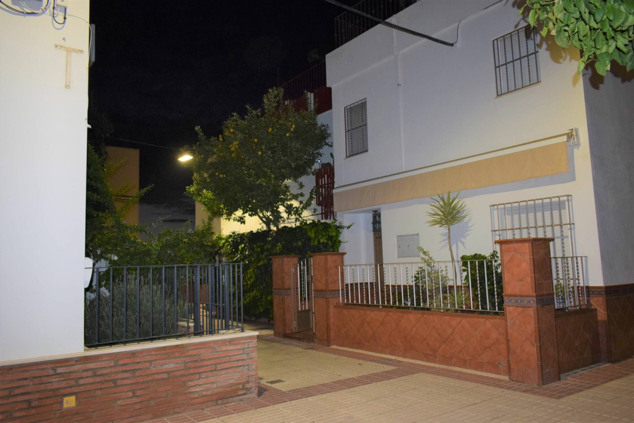 El ayuntamiento de Los Palacios moderniza y amplía el alumbrado público de la barriada de las Flores