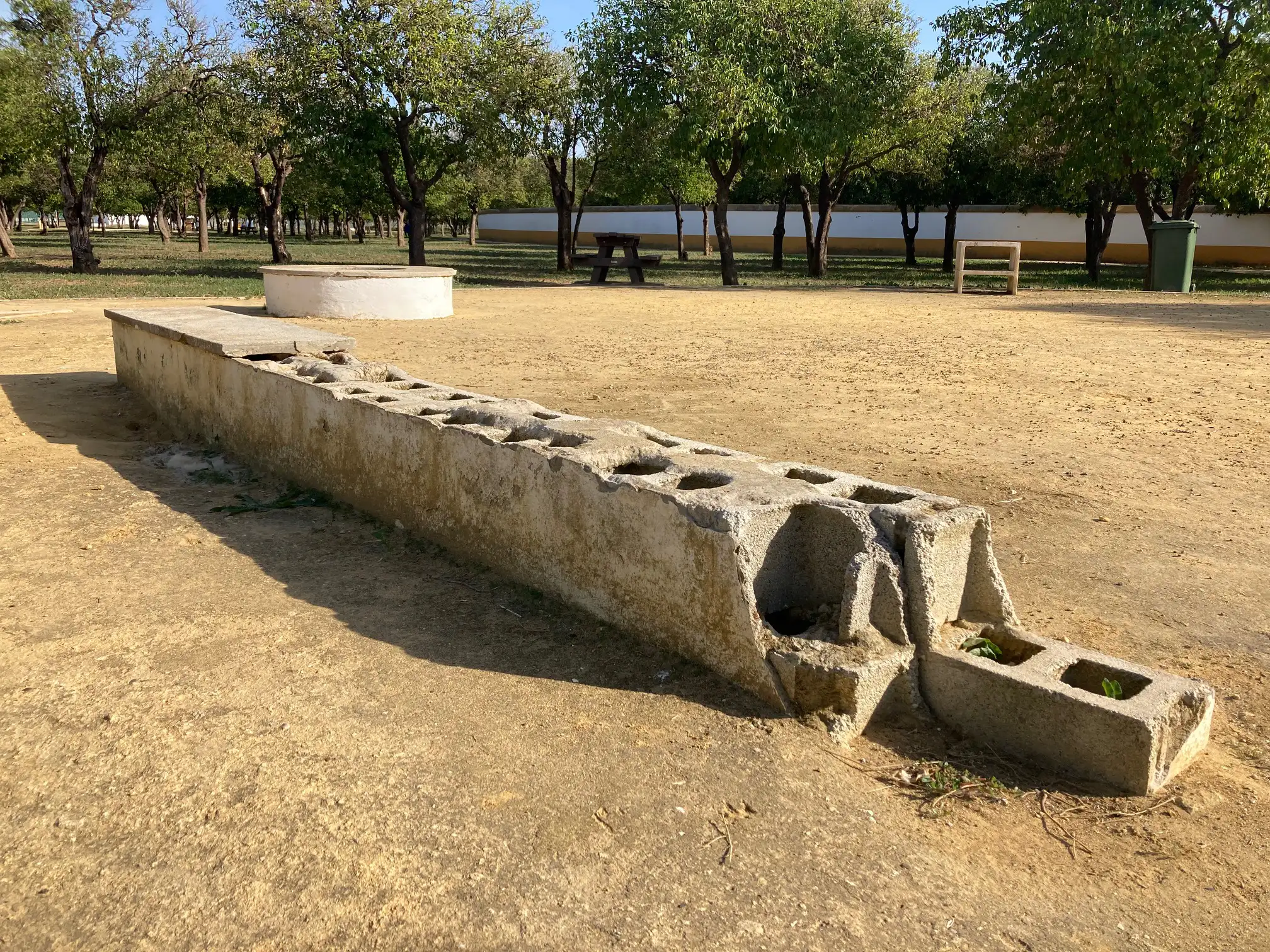 Estado de los elementos del parque del V Centenario