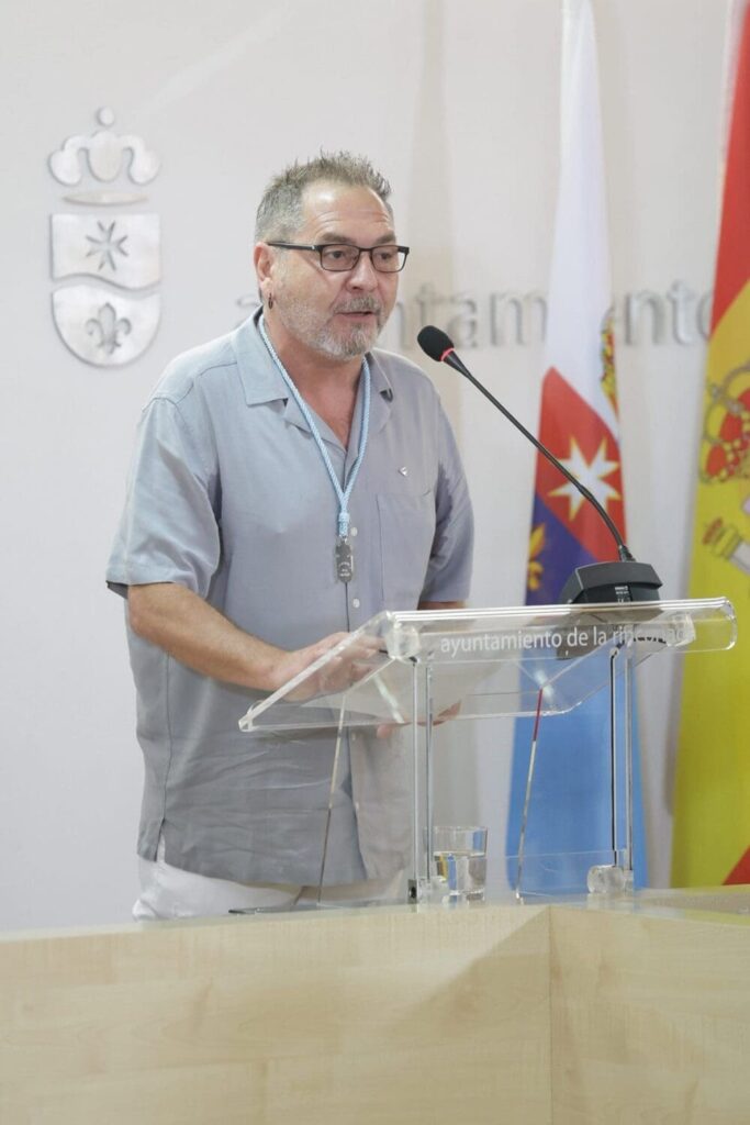 Portavoz de la confluencia de izquierdas