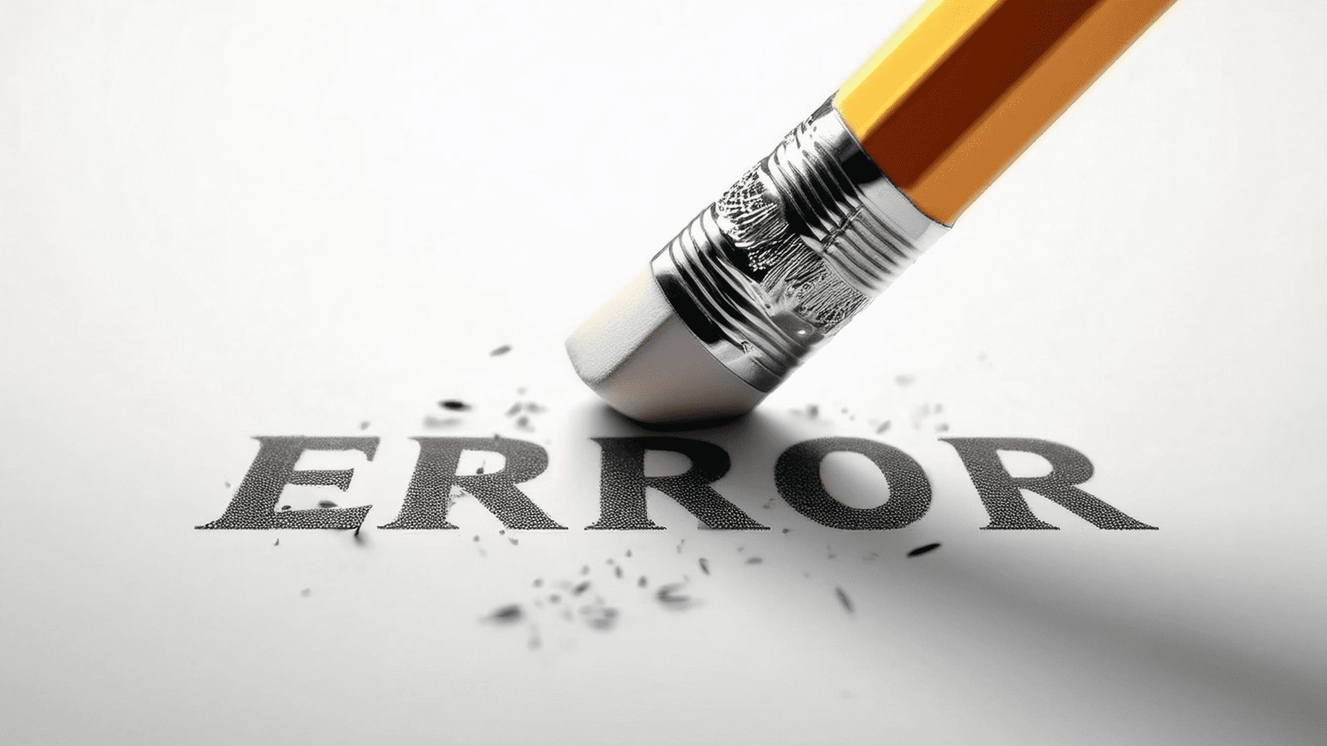 Borrar un error | TuPeriódico ha generado con IA esta imagen.  Descubre cómo usamos la IA