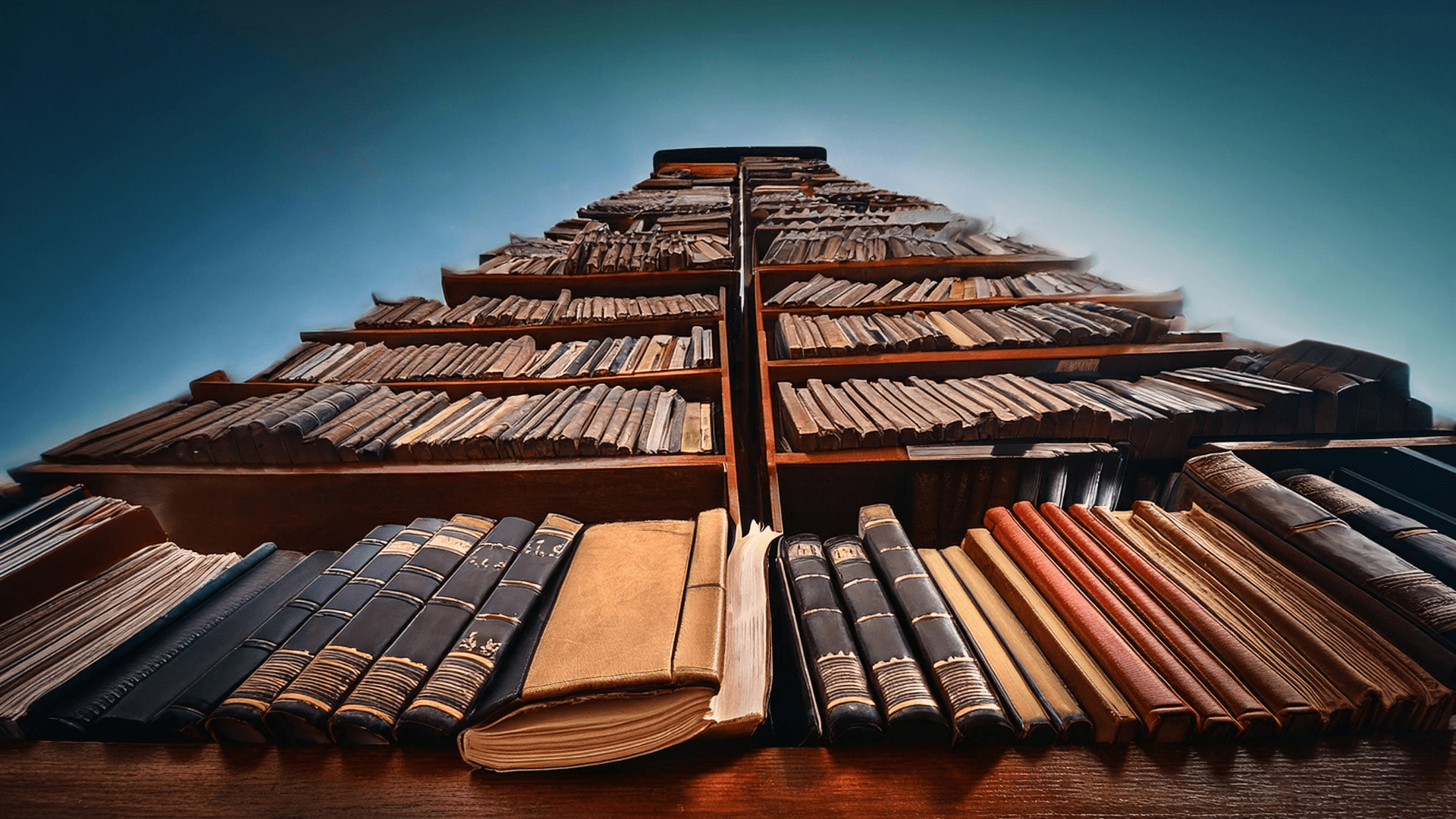 Libros de historia | TuPeriódico ha generado con IA esta imagen.  Descubre cómo usamos la IA