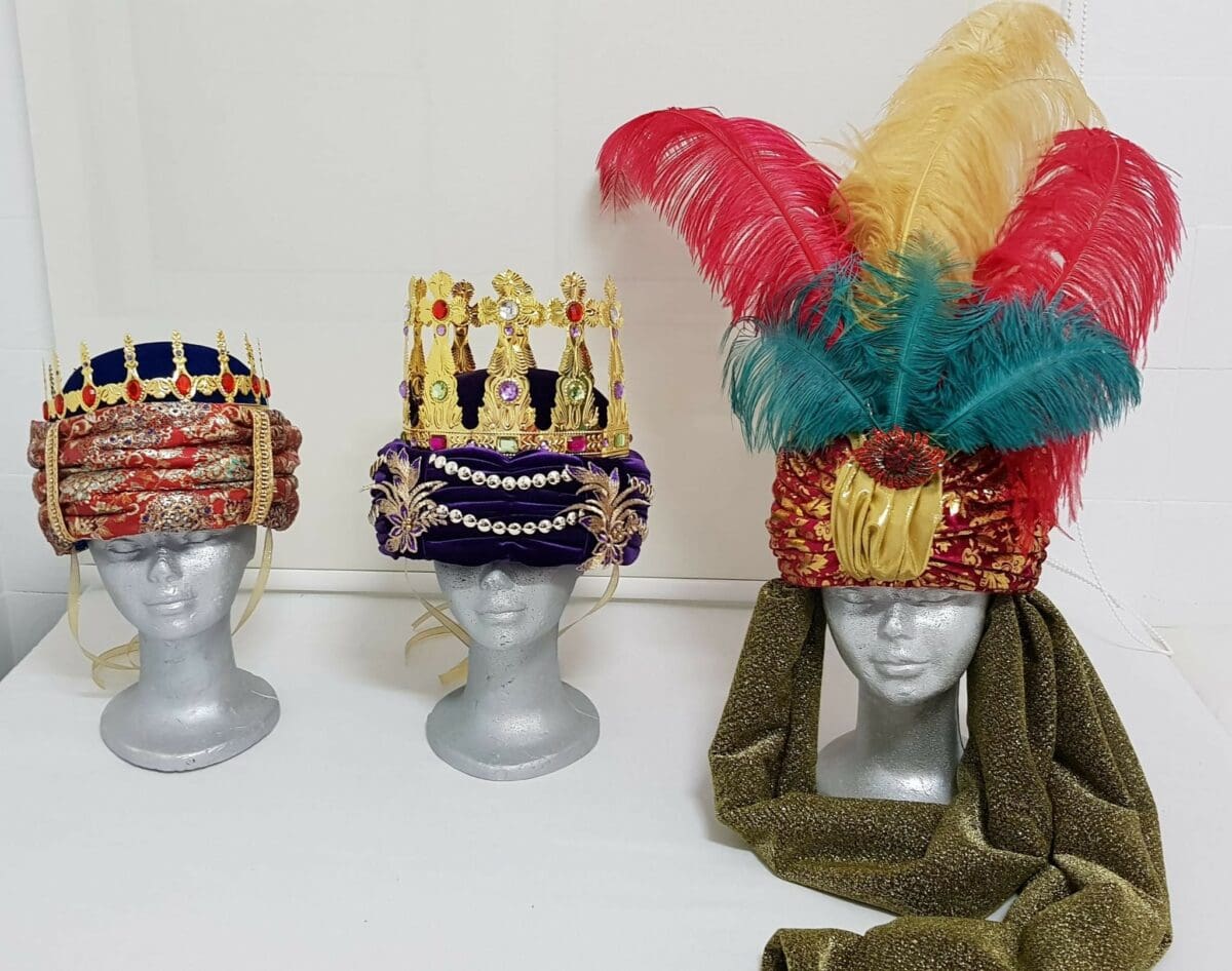 Tocados de los Reyes Magos