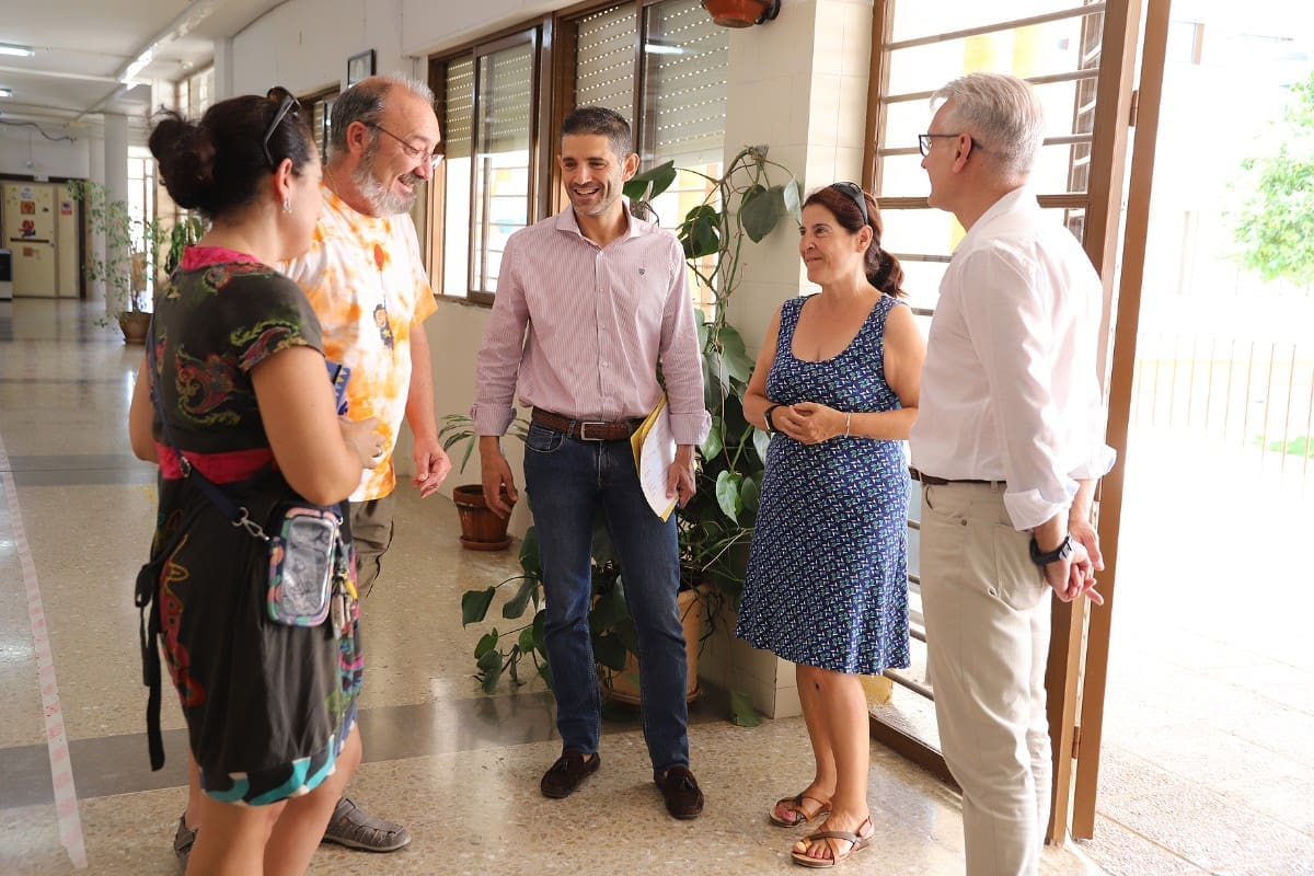Normalidad en la vuelta al cole en La Rinconada