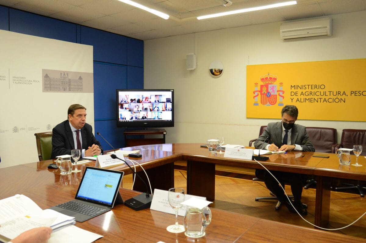 El ministro Planas, anunciando la consulta pública del Plan Estratégico de la PAC antes de llevarlo a Bruselas | Ministerio de Agricultura, Pesca y Alimentación