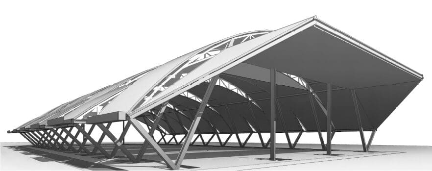 Renderización del palenque según el proyecto básico | TuPeriódico