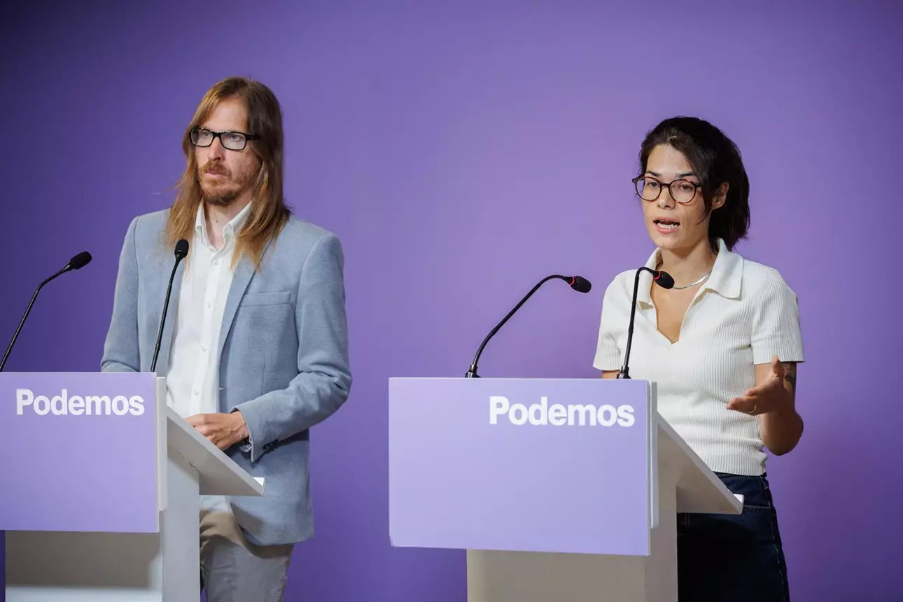 Podemos pide que el Congreso vote la subida de gasto militar y acusa a Sánchez de «señor de la guerra»