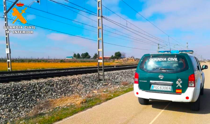 Un fallecido tras ser arrollado por un tren en Utrera