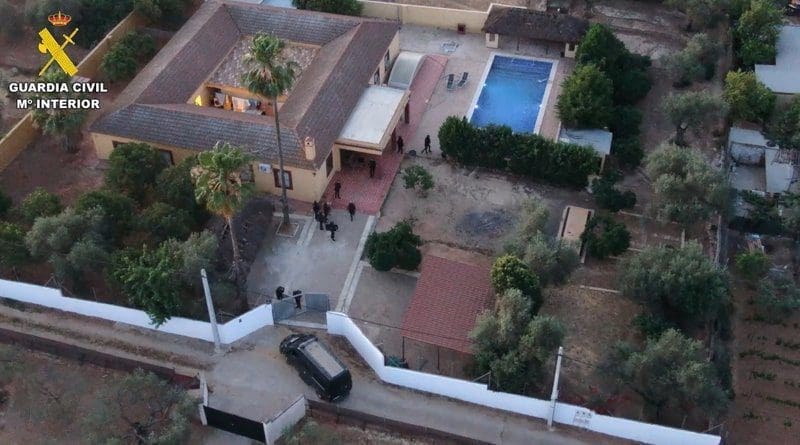 Cae una red de cultivo de marihuana en Utrera que habría blanqueado cerca de medio millón de euros