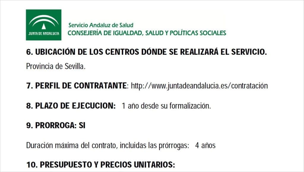 Cuadro Resumen Pliego