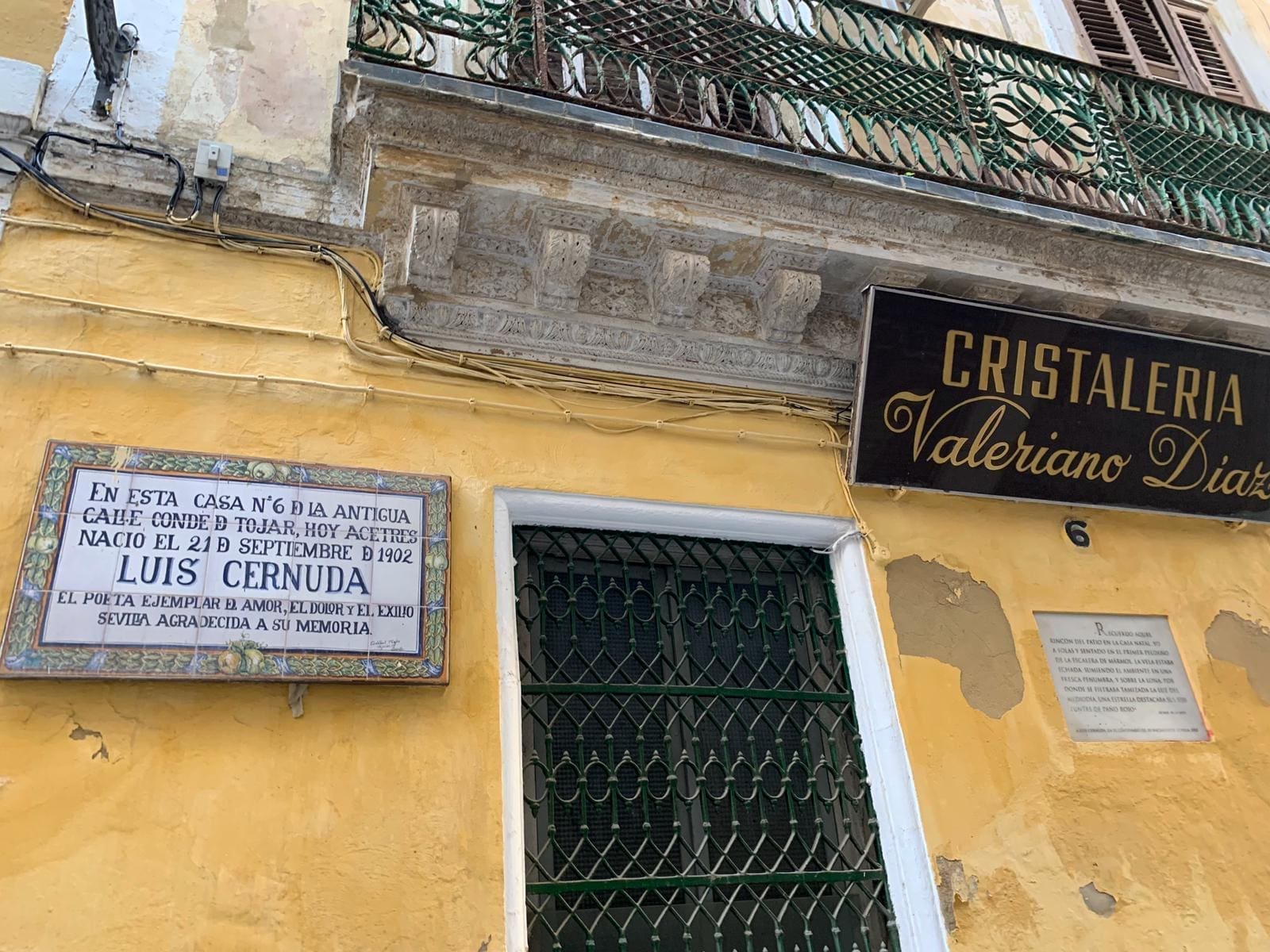 Palomares organiza una visita cultural guiada a la Sevilla de Luis Cernuda