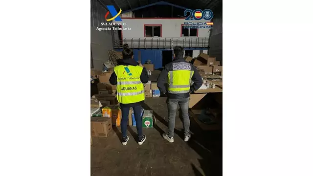 Incautan en Fuentes de Andalucía una tonelada de picadura de tabaco de contrabando