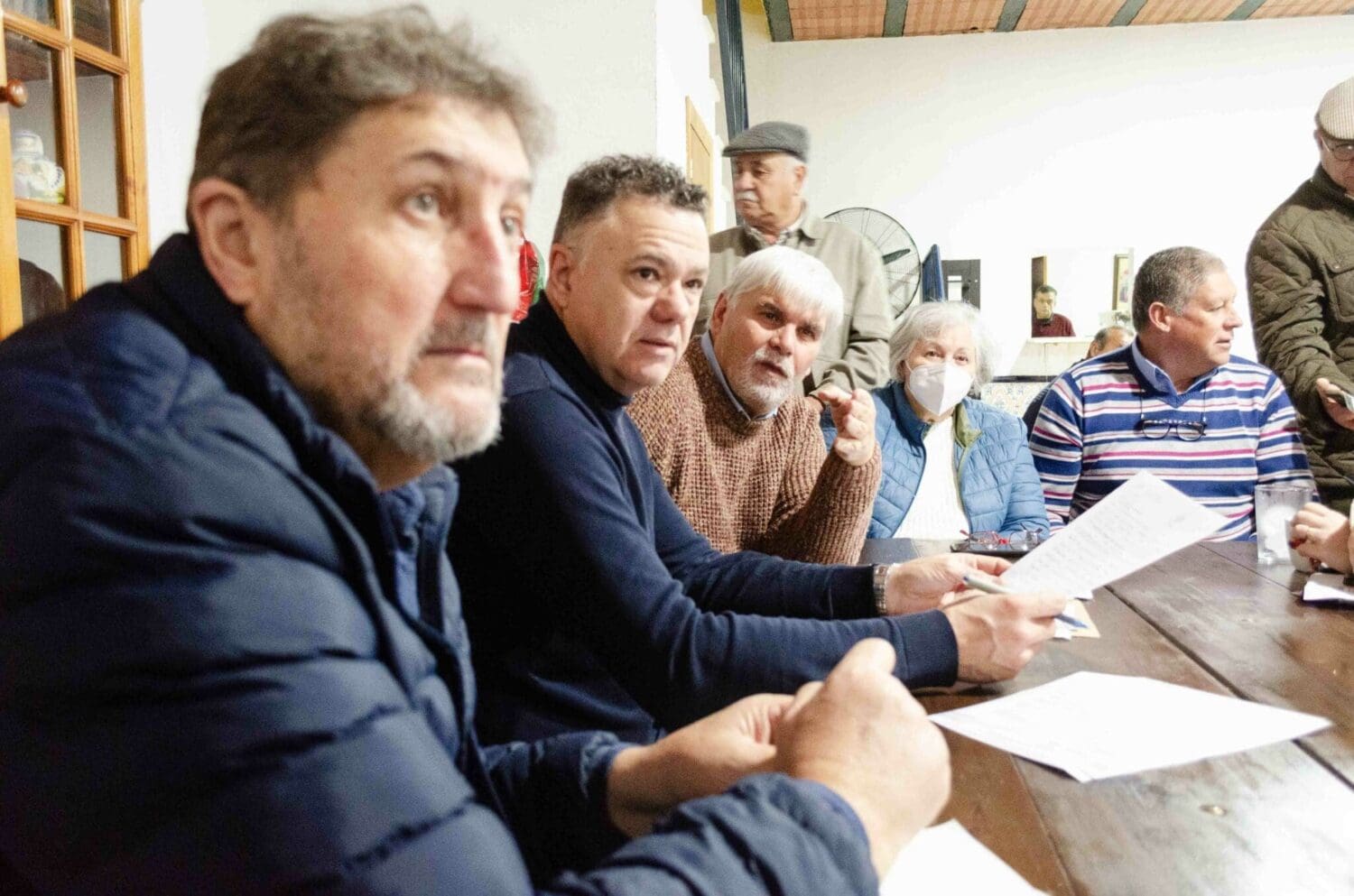 Delgado (Por Andalucía) exige a las administraciones «aunar esfuerzos» para mejorar las infraestructuras de transporte en Guillena