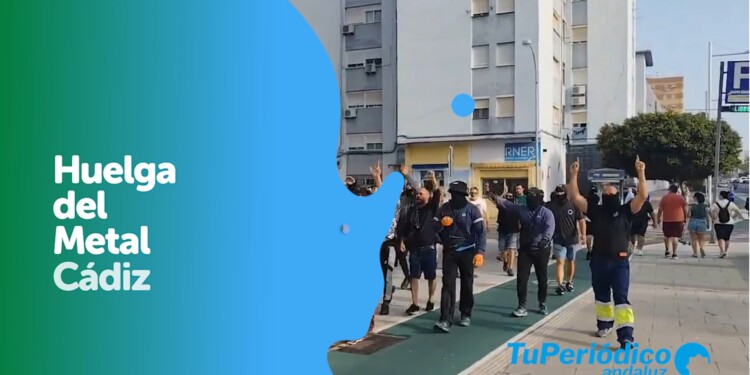 Videoresumen de la primera jornada de la huelga del metal en Cádiz