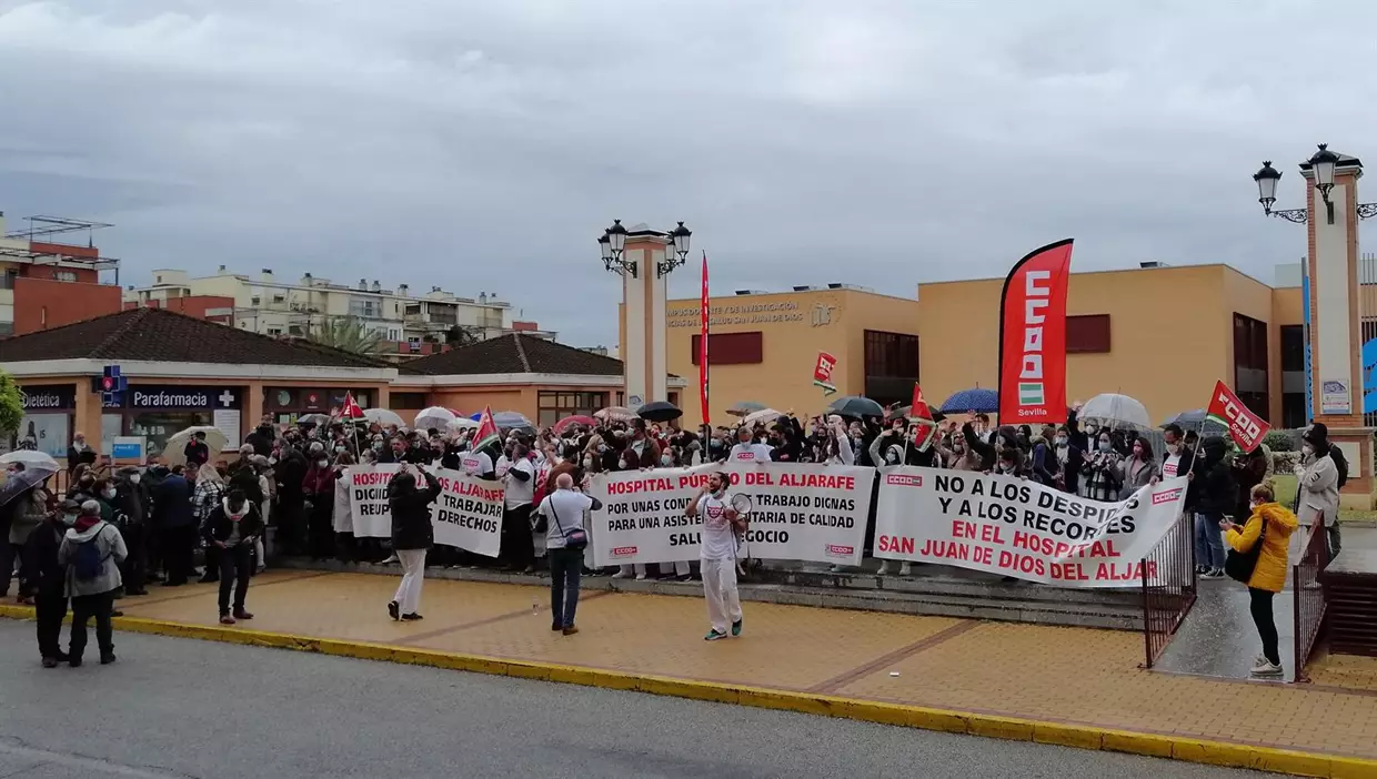 Protestas por la sanidad pública