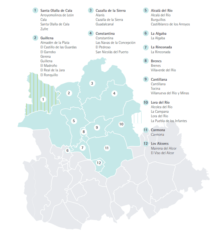 Zonas Básicas de Salud Sevilla