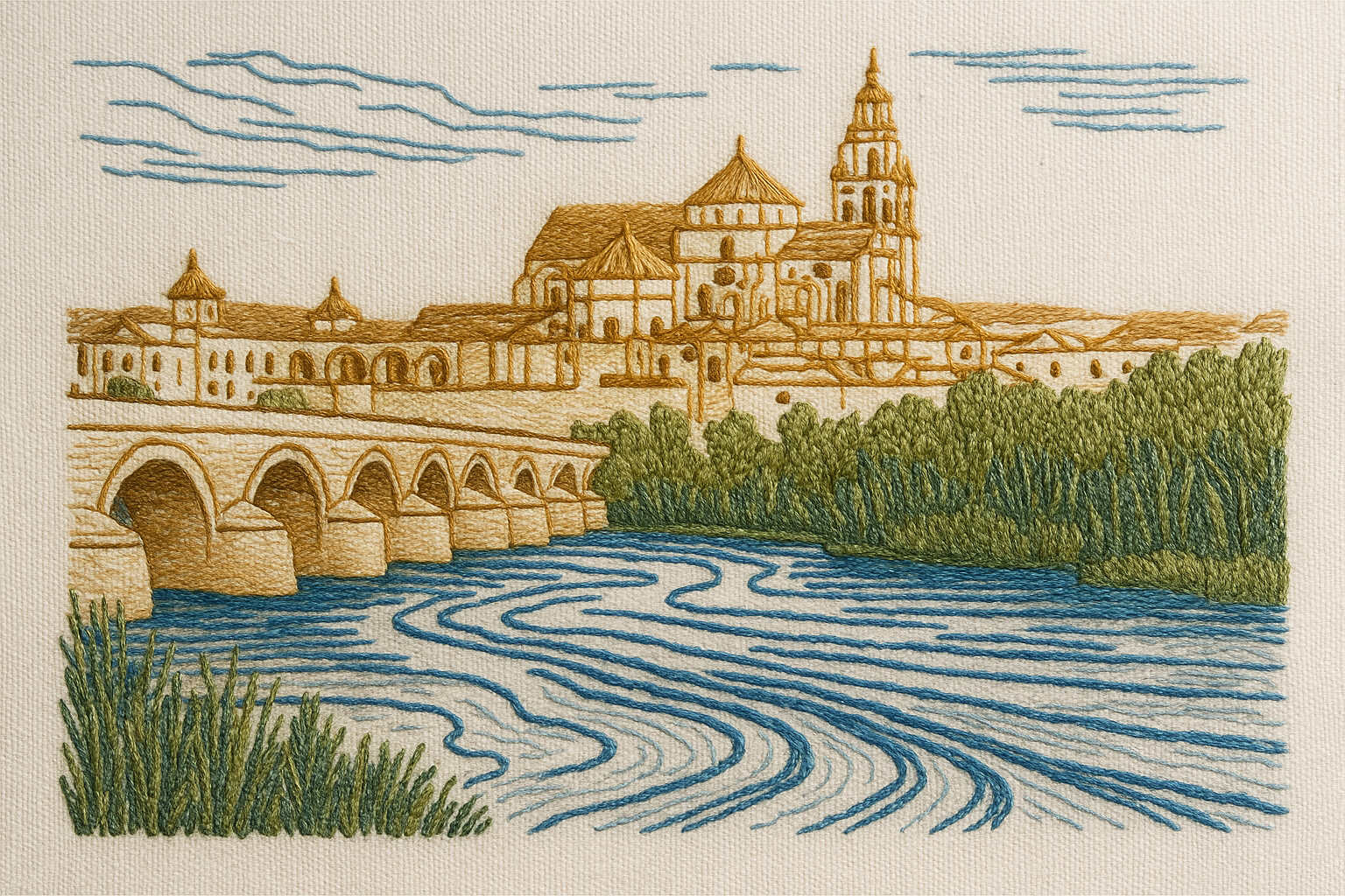 20250803 1901 arte textil del guadalquivir simple compose 01k1re0cbreygvxta5rph581y3