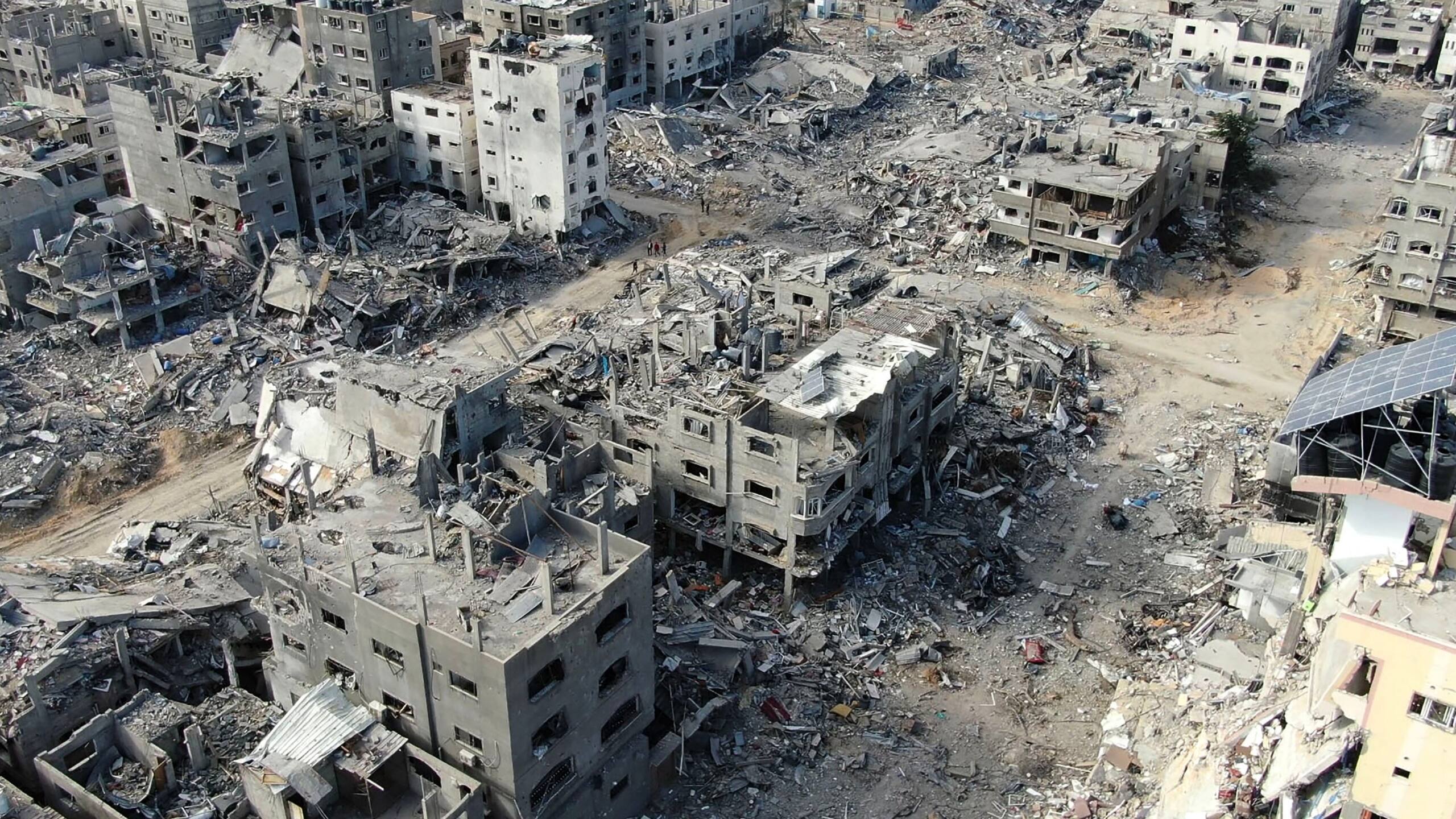 gaza aerial footage destroyed building beit lahia 26 dec 2023 afp 3893380509