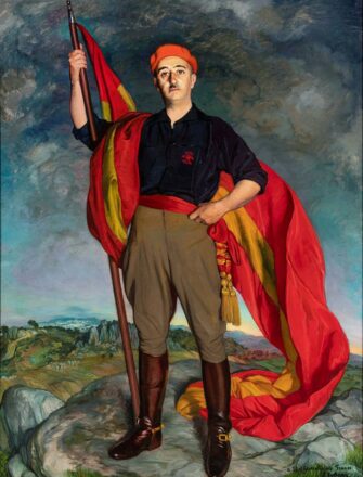 ignacio zuloaga y zabaleto portrait of francisco franco 1941 (meisterdrucke 1186086)
