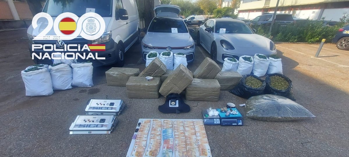 sevilla. sucesos. seis detenidos y más de 3 toneladas de hachís intervenidas al desarticular una organización criminal