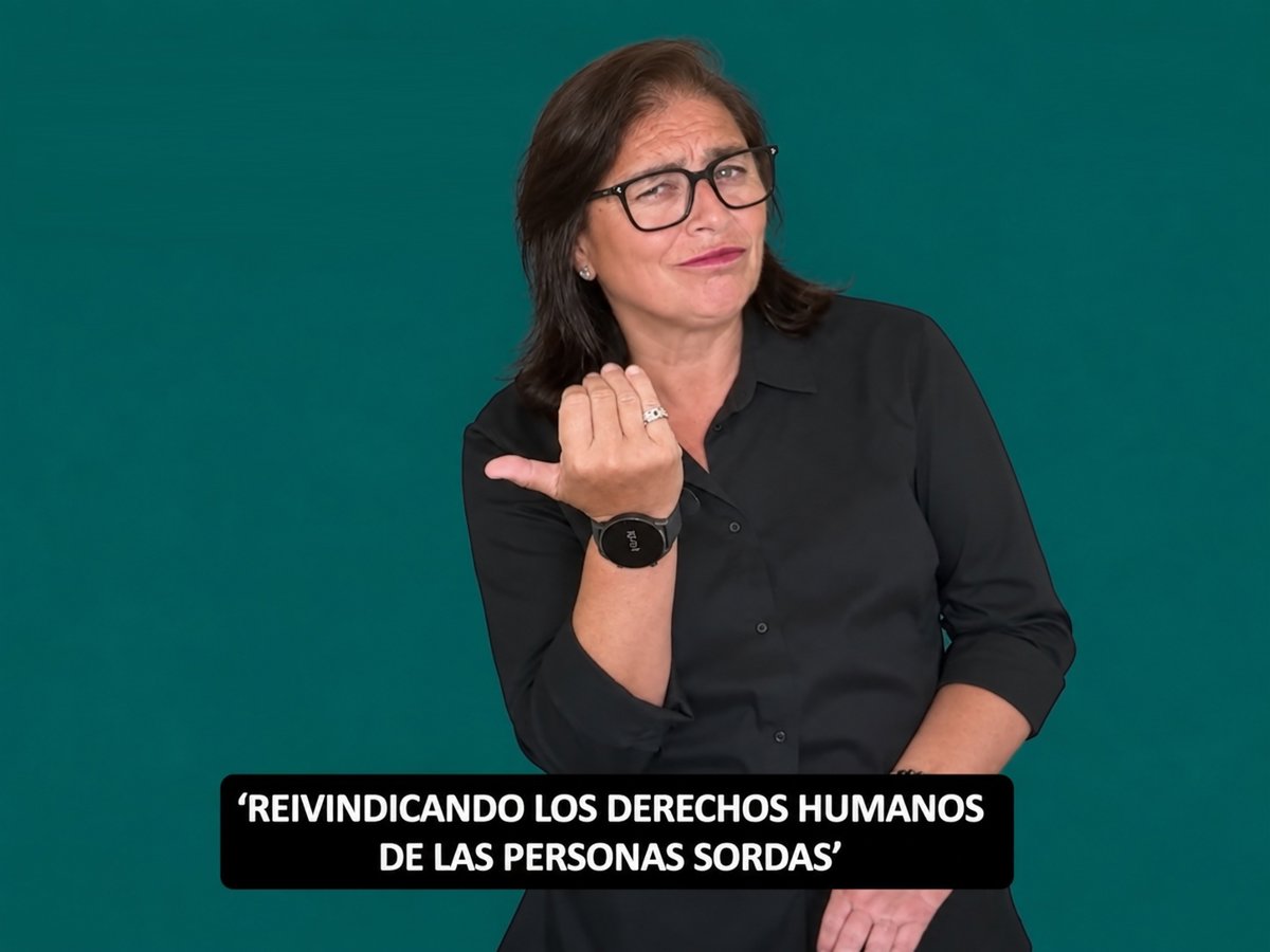 Semana Internacional de las Personas Sordas: el colectivo reivindica el ejercicio efectivo de sus derechos