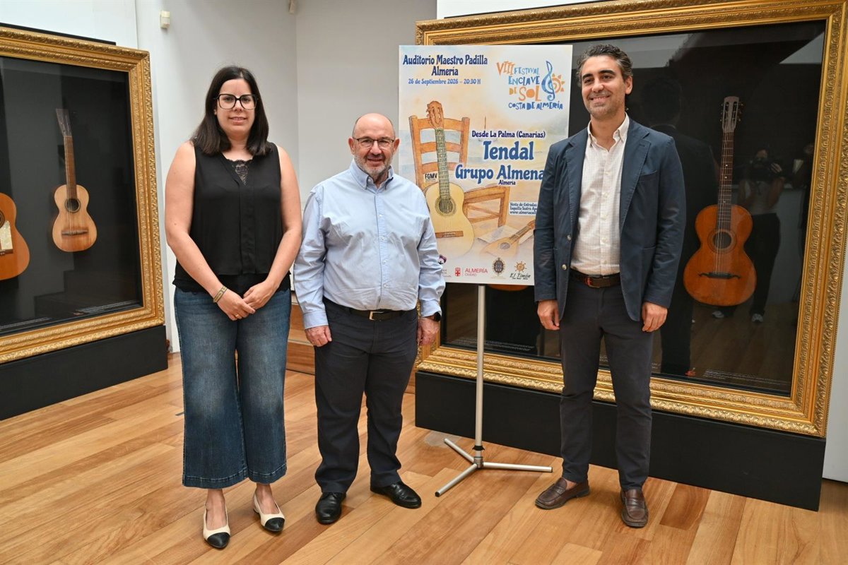 Grupo Almenara y Tendal protagonizan este sábado el VIII Festival 'Enclave de Sol' en el Maestro Padilla de Almería