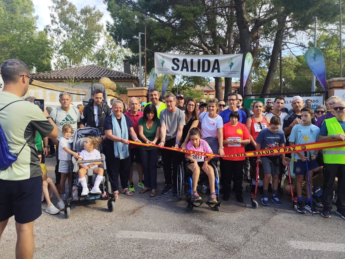 La Caminata solidaria 'Salud y Paz' por las personas con parálisis cerebral llega a su octava edición en Jaén