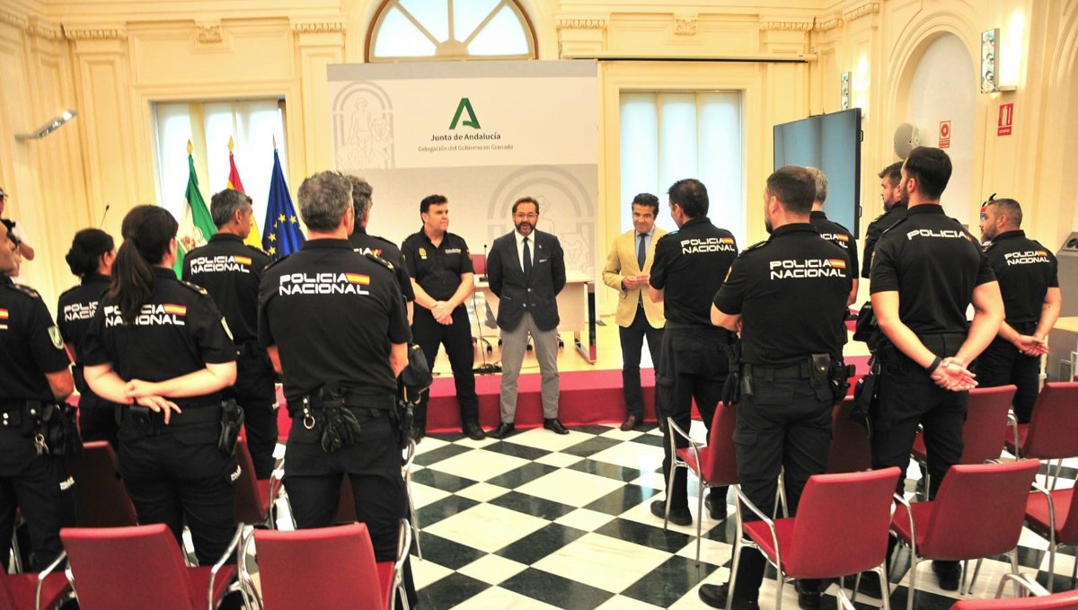 La Unidad de Policía Nacional Adscrita en Granada eleva su plantilla hasta los 42 efectivos