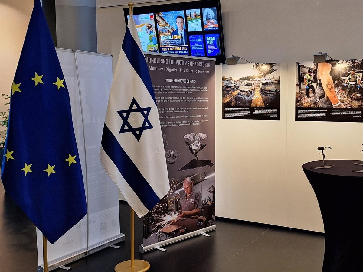 Polémica en la Eurocámara por el presunto boicot de una exposición en memoria de las víctimas del 7-O
