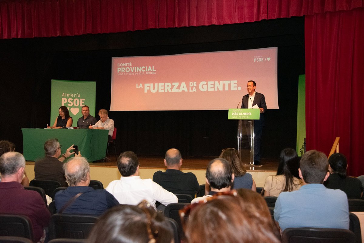 Anabel Mateos encabeza la lista del PSOE de Almería al Congreso y José María Martín lo harán en la del Senado